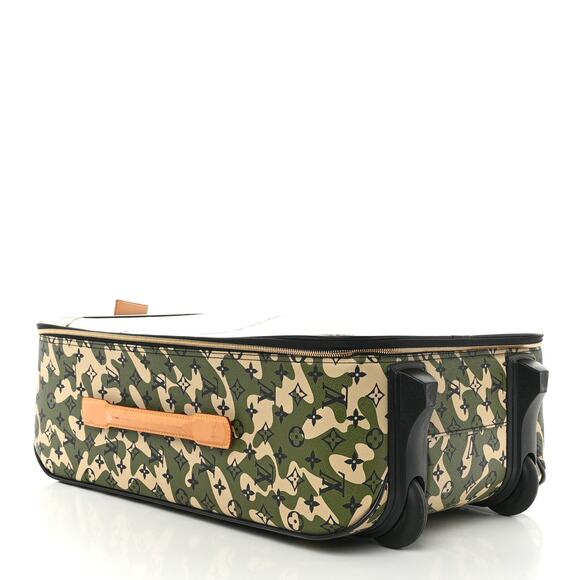 Louis Vuitton Monogramouflage Pegase Suitcase 60 Monogram Camo LV Travel Luggage - Picture 3 of 16